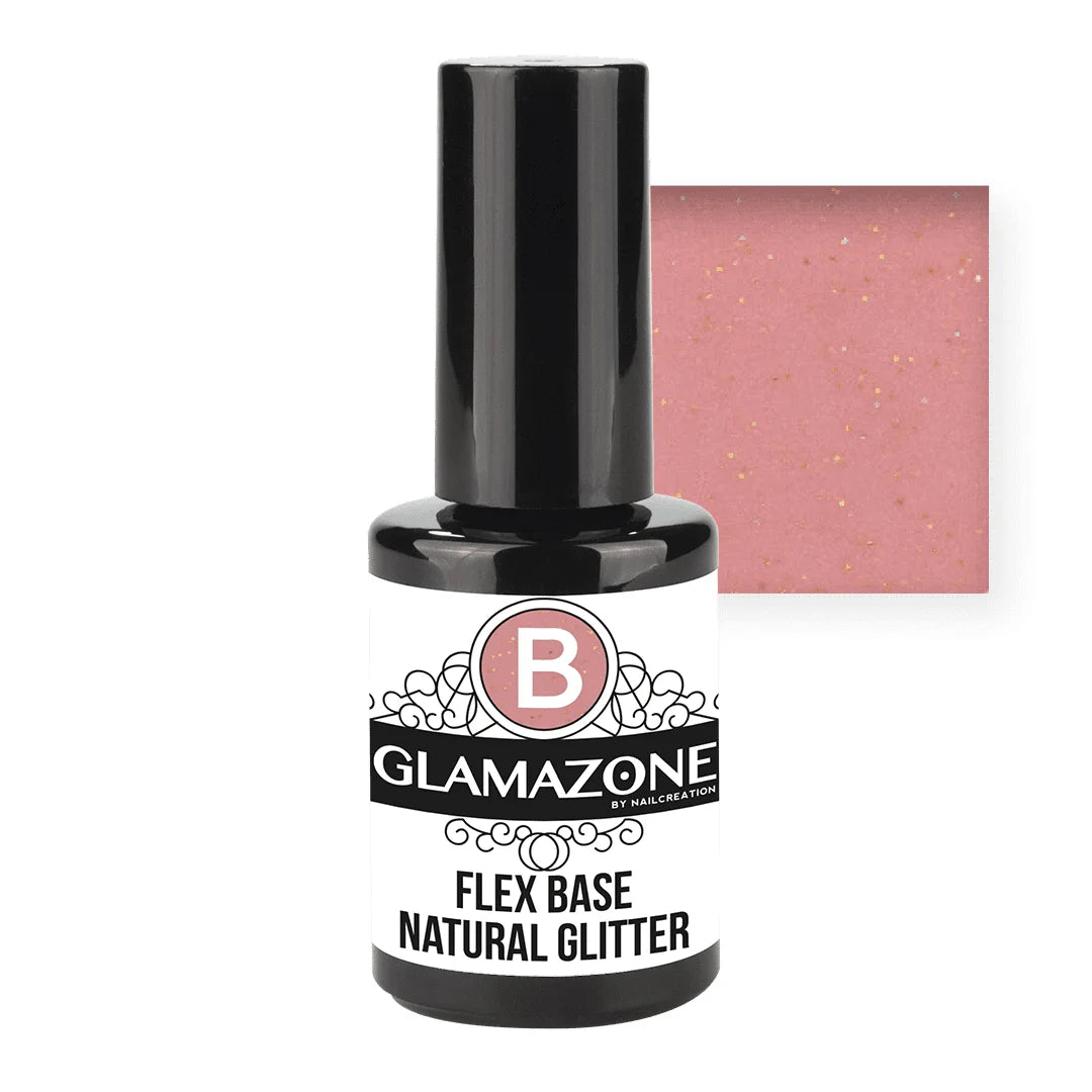 Flex Base 15ml - Natural Glitter