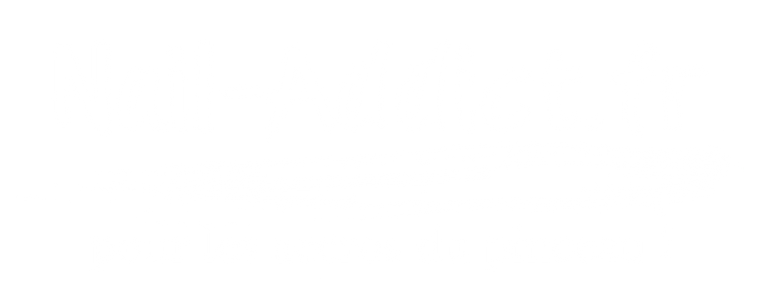 Logo blanc du site Nail-Addict.fr, site de vente en ligne de gels de constructions, vernis semi-permanents et autres produits professionnels dédiés aux prothésistes ongulaires