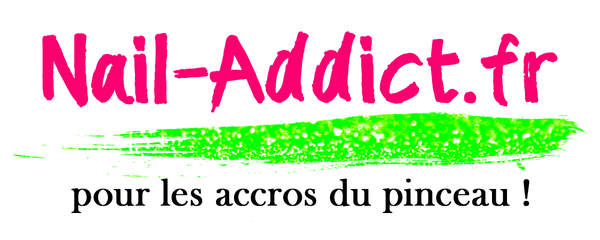 Logo du site Nail-Addict.fr, site de vente en ligne de gels de constructions, vernis semi-permanents et autres produits professionnels dédiés aux prothésistes ongulaires
